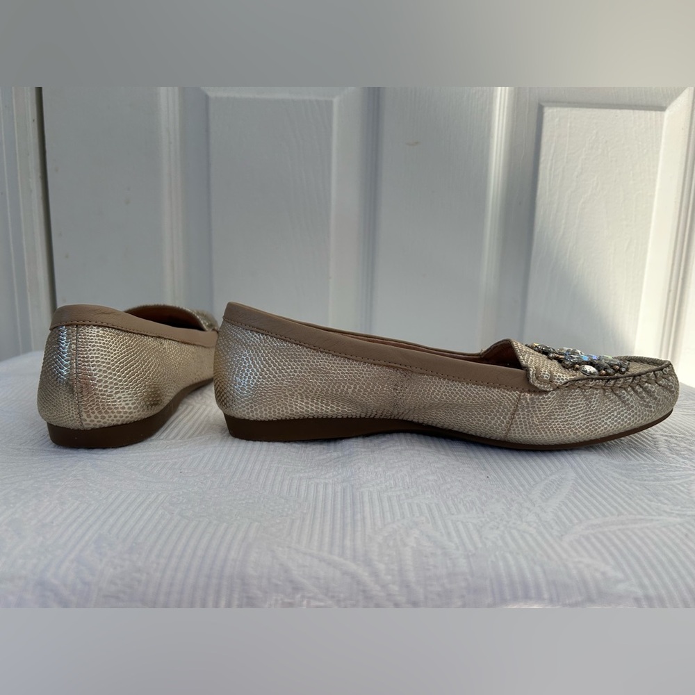 Gold Loafers - Picture 6 of 8